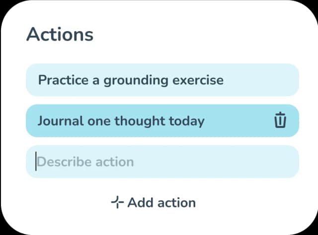 Actions